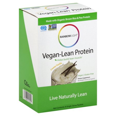 Rainbow Light Vegan-Lean™ Protein Vanilla POP 8