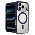 thumbnail image 3 of Funda Transparente con Color PÚRPURA Compatible con MagSafe para iPhone 17 Pro, Protección Antigolpes Ultrafina, TPU + Silicona Resistente, 3 of 6