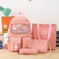 thumbnail image 1 of Bolsa 4 unids/set Kawaii Mochilas Colegio Adolescente Mochila Mujeres Mochila de Hombro JShteea Para Estrenar, 1 of 8