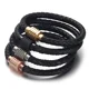 thumbnail image 4 of Cierre magnético de acero inoxidable de 6 mm y 8 mm con hebilla de cordón de cuero para pulseras, accesorios para hacer joyas, 4 of 5