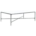thumbnail image 4 of SAFAVIEH Couture Jessa Glam Metal Coffee Table, Silver, 4 of 9