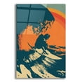 thumbnail image 1 of Epic Art 'Retro Surfer 2' by Gary Williams, Acrylic Glass Wall Art, 24"x36", 1 of 8
