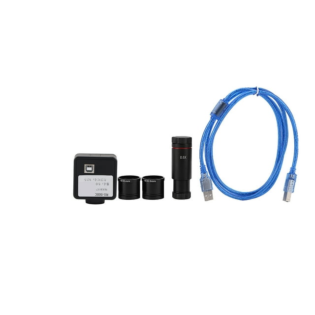 Caméra Microscope Industrielle, Caméra Microscope USB 5mp Caméra Oculaire USB Caméra Microscope Qualité Inégalée