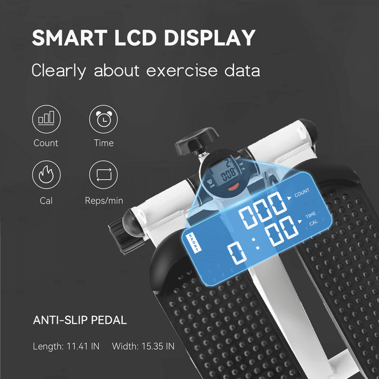 Opmukin Mini Steppers for Exercise, Mute The Sound with