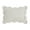 Dark Linen_Off White, variant on Lush Decor Coastal Chic 20" x 13" Scalloped Edge Dark Linen & Black Throw Pillow Cover