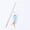 Blue, variant on QXFBJOQH Wooden Pole Teaser Wand Paper Rope Fish Interactive Resistant Toy