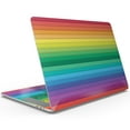 thumbnail image 3 of DesignSkinz Rainbow Striped Full-Body Skin Decal Wrap Cover for MacBook Pro 13" Retina (A1502/A1425), 3 of 9