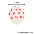 thumbnail image 3 of Efavormart 12" SENSATIONAL Polkadot Latex Balloons Wedding Event Decorations Birthday Party New Year Party Supplies - Fushia 25/pk, 3 of 9