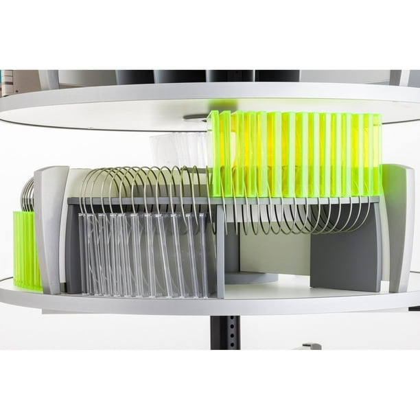 Deluxe Rotary Binder Office Carousel CD Organizer