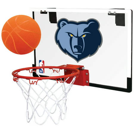 Rawlings NBA Game On Basketball Hoop Set, Memphis Grizzlies
