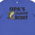 thumbnail image 4 of Inktastic Opa's Fishing Buddy Youth T-Shirt, 4 of 5