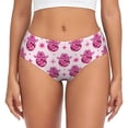 thumbnail image 1 of Fotbe Groovy Pink Disco Balls Calzones Estampados para Mujer – Ropa Interior de Algodón, Cómoda, Suave y Elástica-X-Large, 1 of 6