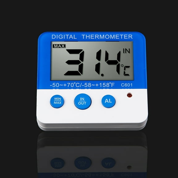 OUNONA  Temperature and Humidity Meter Freezer Thermometer
