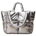 thumbnail image 1 of Bolso de hombro Avilego Puffer Mini Down Satchel para mujer, 1 of 7