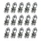 thumbnail image 1 of 15 Piezas M8 X 20 Tornillos Hexagonales Tuercas Autoblocantes Accesorios de Hardware Hexagonal, 1 of 9