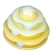 thumbnail image 1 of Juguete interactivo de bolas de pista para gatos, diseño de torre de helado de 3 niveles, capas desmontables para facilitar la limpieza, ejercicio y entretenimiento en interiores, material duradero, 1 of 4