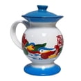 thumbnail image 3 of Taza de café de 350 ml/12 oz con asa y tapa, ideal para bodas, hogar y senderismo. Azul, 3 of 7