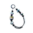 thumbnail image 4 of Llavero con cuentas Fernando pulsera con dijes para mochila regalo para mujer Negro, 4 of 8