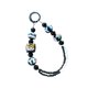 thumbnail image 4 of Llavero con dije de perla, llavero con dije de perla, cadena tipo brazalete para Negro, 4 of 9