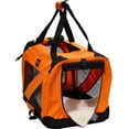 thumbnail image 6 of Pet Life H2ORSM Orange 360 Degrees Vista Folding Soft Crate - SM, 6 of 8