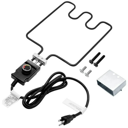 1500W Heating Element for Masterbuilt Electric Smoker and Grill, with Adjustable Thermostat Cord Controller, for Masterbuilt Smokers & Turkey Fryers