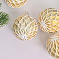 thumbnail image 5 of 6 piezas de 6 cm para decoración de árbol de Navidad, adorno navideño, bola colgante para árbol de Navidad, 5 of 5