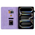 thumbnail image 3 of Dteck Case for iPad Air 11 inch 2024/Air 5th/4th Gen/iPad Pro 11" 2022/2021/2020/2018, PU Leather Magnetic Closure Protective Folio Stand Cover with Pencil Holder Multiple Viewing Angles,,Purple, 3 of 5