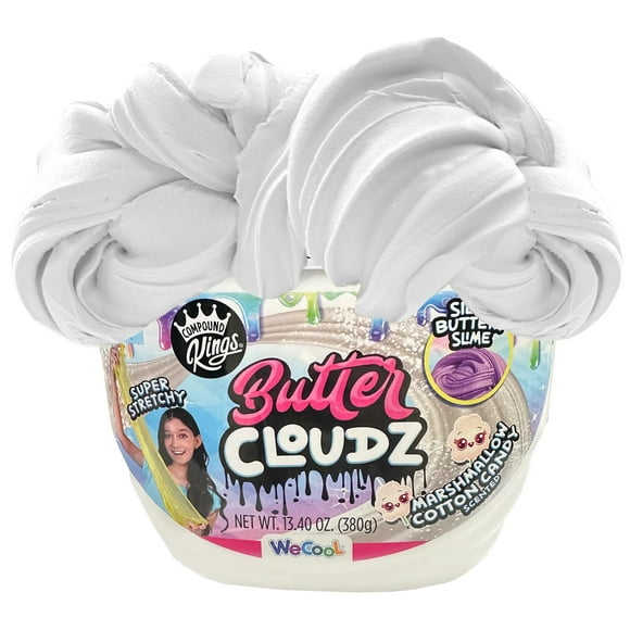 Slime Compound Compound KINGS Fluffy Butter Cloudz White
