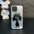 thumbnail image 3 of Case for IPHONE11 IPHONE12 IPHONE13PRO 14PRO 15 15PRO 15PROMAX Personalized graffiti small animal anti-drop mobile phone case, 3 of 5
