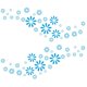 thumbnail image 2 of Chic Car Sticker 2Pcs Decorative PVC Auto Sticker For Car Owners With Unique Blue Square Design, 2 of 3