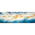 thumbnail image 2 of Atelier B Art Studio 24x10 Black Ornate Wood Framed with Double Matting Museum Art Print Titled - Abstract Clouds, 2 of 4