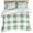 Green, variant on Sage Green Checkered Duvet Cover Set, Green White Buffalo Plaid Soft Duvet Cover California King Bedding Set 4 Pieces, 1 Quiltcover and 2 Pillowcases with Zipper, 1 Bed Sheet for All Seasons