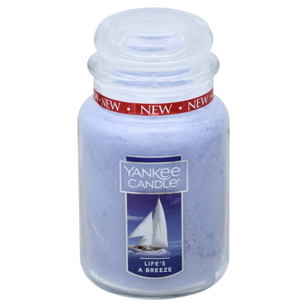 Yankee Candle Large Jar Candle, Life's a Breeze - Walmart ...