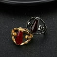 thumbnail image 3 of K-KED Vintage Vampire Blood Coffin Skull Ring Stainless Steel Men Rings Biker Jewelry-7-Silver, 3 of 9