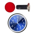 thumbnail image 4 of deevoka 6xCar Dashboard Clock Luminous Small Car Decoration for Car Air Vent Clip Blue, 4 of 9