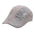 thumbnail image 3 of Sombrero de sol transpirable Macarena Gorras de béisbol deportivas informales Gris claro, 3 of 8