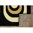 thumbnail image 4 of Linon Home Décor Capri Area Rug Collection, Black and Beige, 4.25' x 7.25', 4 of 5