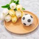 thumbnail image 4 of Natural Bath Salt Bomb Football Shape for Home Use 2Pcs Bomb Set, 4 of 5