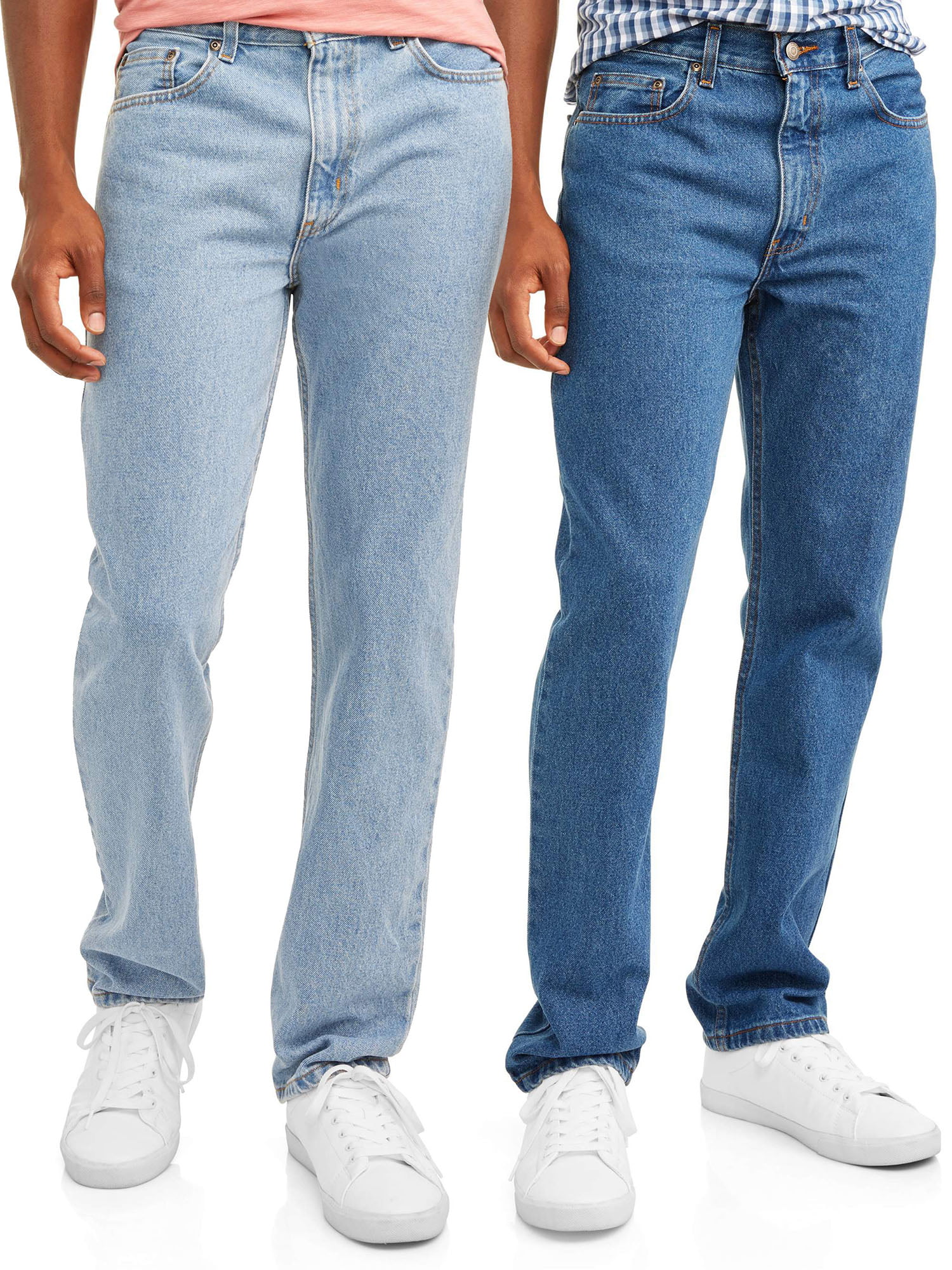 George Men's Regular Fit Jeans, 2-Pack - Walmart.com