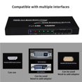 thumbnail image 3 of Kit Extensor De Placa De Pared Hd-Mi De 60 M/200 Pies Con Transmisor Y Receptor Hd-Mi A Rj45 Ir Remoto Sobre Señal Kit De Placa De Pared Extensor Cat5/Cat6 Doble Para Aumentar La Señal Hd-Mi 1080P Yuarrent EL014160-03, 3 of 6