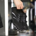 thumbnail image 5 of KANG Fashion Men's & Women's Outdoor River Trekking Shoes, Breathable Mesh Water Shoes, Non- All-Terrain Sneakers for the Beach, Fitness, Cycling, and Athleisure Black 43, 5 of 6