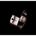 thumbnail image 2 of GHSDFBB 007 Ghost Party James Bond Ring Titanium Steel Band Size6-12, 2 of 3