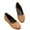 Brown, variant on Fesfesfes Women Shoes Dressy Almond Toe Fashion Outer Wear Baotou Middle Heel Mesh Sandals Breathable Non-slip Soft Sole Shoes 37(6)
