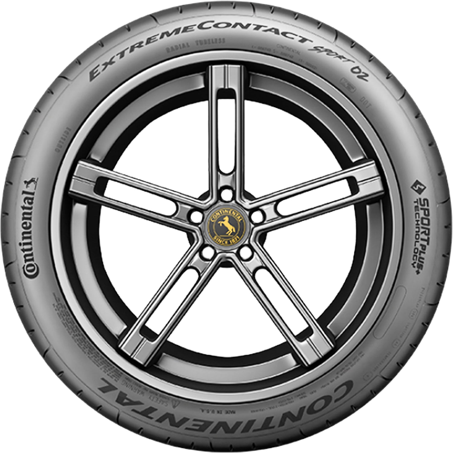 Continental ExtremeContact Sport 02 245/40ZR17 245/40R17 91W High
