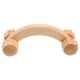 thumbnail image 1 of Rodillo de masaje de madera, masajeador doméstico, rodillo de acupresión, rodillo de madera curvo, herramienta de masaje de cuerpo completo para cuello, hombros y relajación muscular (color madera)., 1 of 8