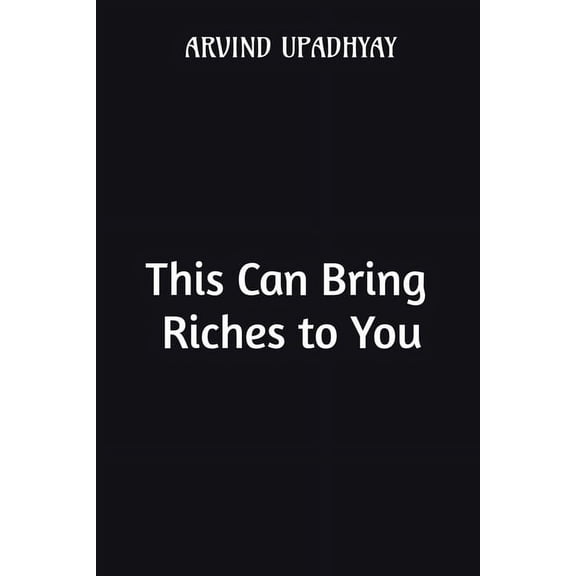 This Can Bring Riches to You, (Paperback)
