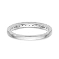 thumbnail image 5 of 14K White Gold Diamond Round Ring Band Wedding, 5 of 7