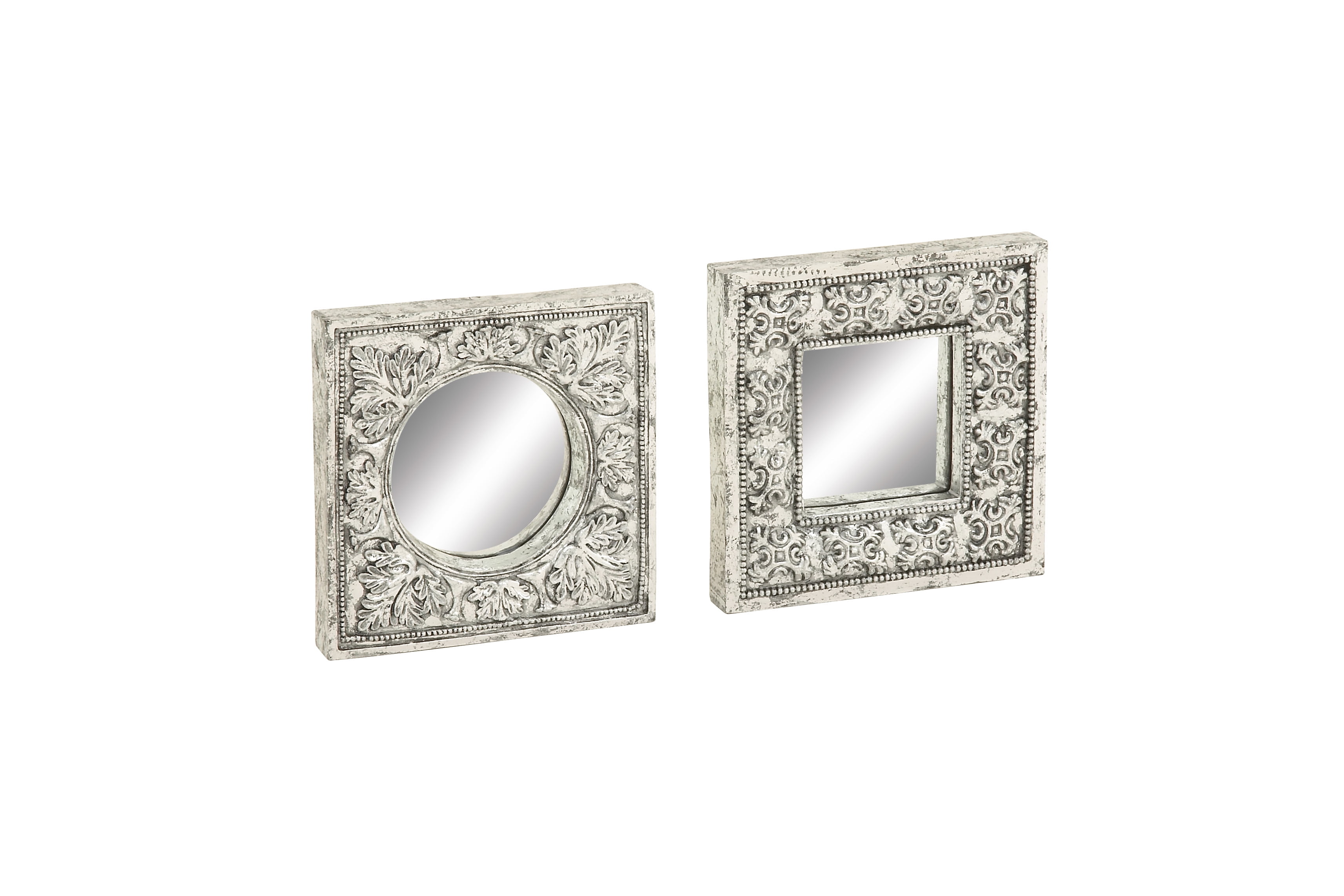 Ingenious Set Of 2 Mirror Wall Decor