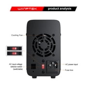 Adjustable DC Power Supply 30V 10A Lab Programmable Memory Function Bench Power Source Voltage Regulator Switch 60V 5A