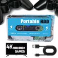 thumbnail image 1 of Super Pocket Console, Retro Disk - Ultimate Retro Gaming Console 2024 Admite 70 emuladores, Retrodisk Emulator, Consola de juegos retro con 1000,000 juegos, Dispositivos de videojuegos, 1 of 1